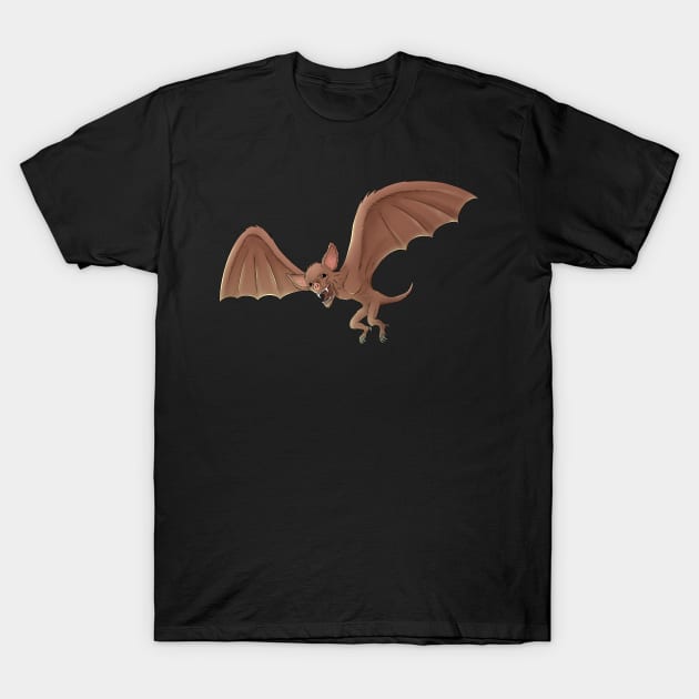 Bat Attack T-Shirt by Justanos